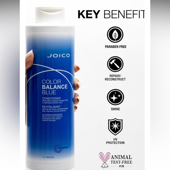 Joico Color Balance Blue Conditioner 33.8 oz. - Picture 2 of 9